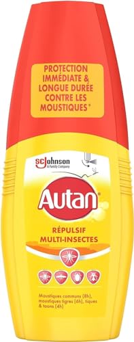 Autan Multi-Insectes Spray - Spray Anti Moustiques, Moustiqu