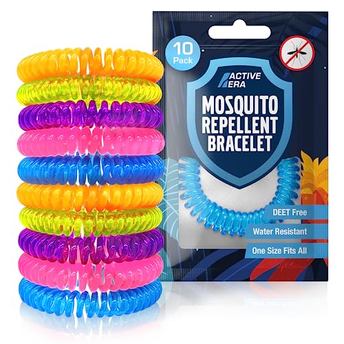 Active Era Bracelet anti-moustique [Pack de 10] Bracelets an