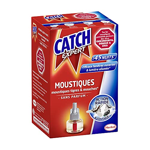 Catch Expert Moustiques – Recharge Liquide pour Diffuseur El